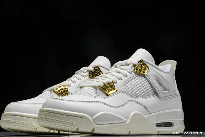 Cheap Husky 4 Metallic Gold Jordan AQ9129-170 Retro 0825